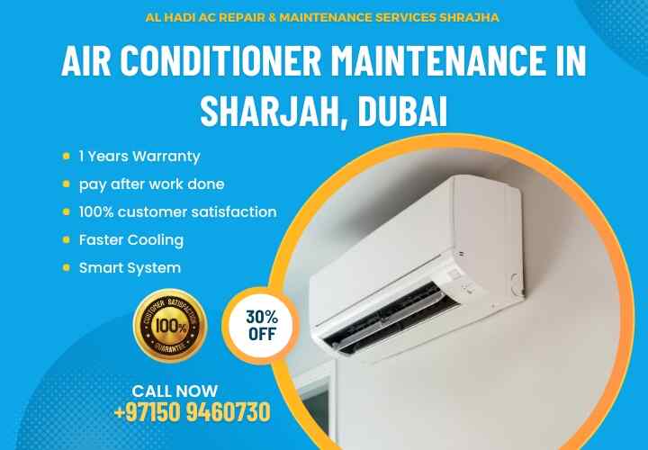 ac maintenance service in sharjah (30% discount)